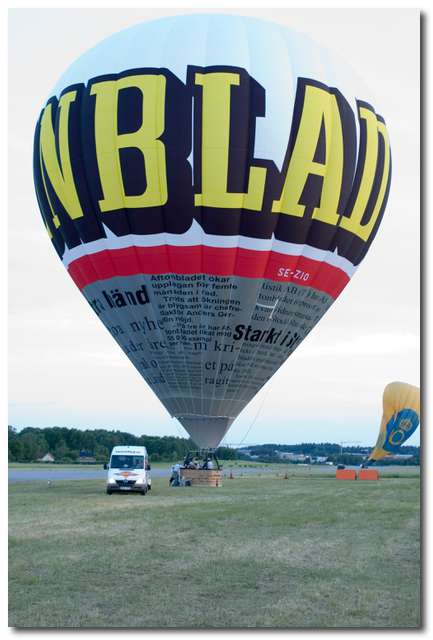 Landade ballonger