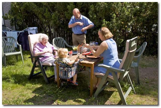 Ingrid, Leif, Therese och Pontus