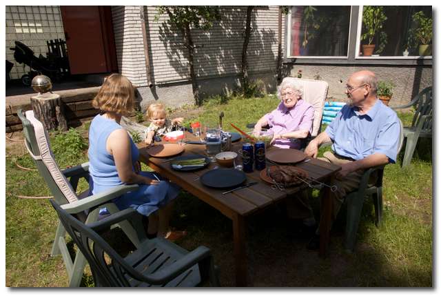 Therese, Pontus, Ingrid och Leif